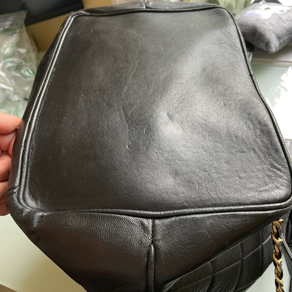 Vintage Authentic Chanel backpack CC logo - Picture 11 of 12